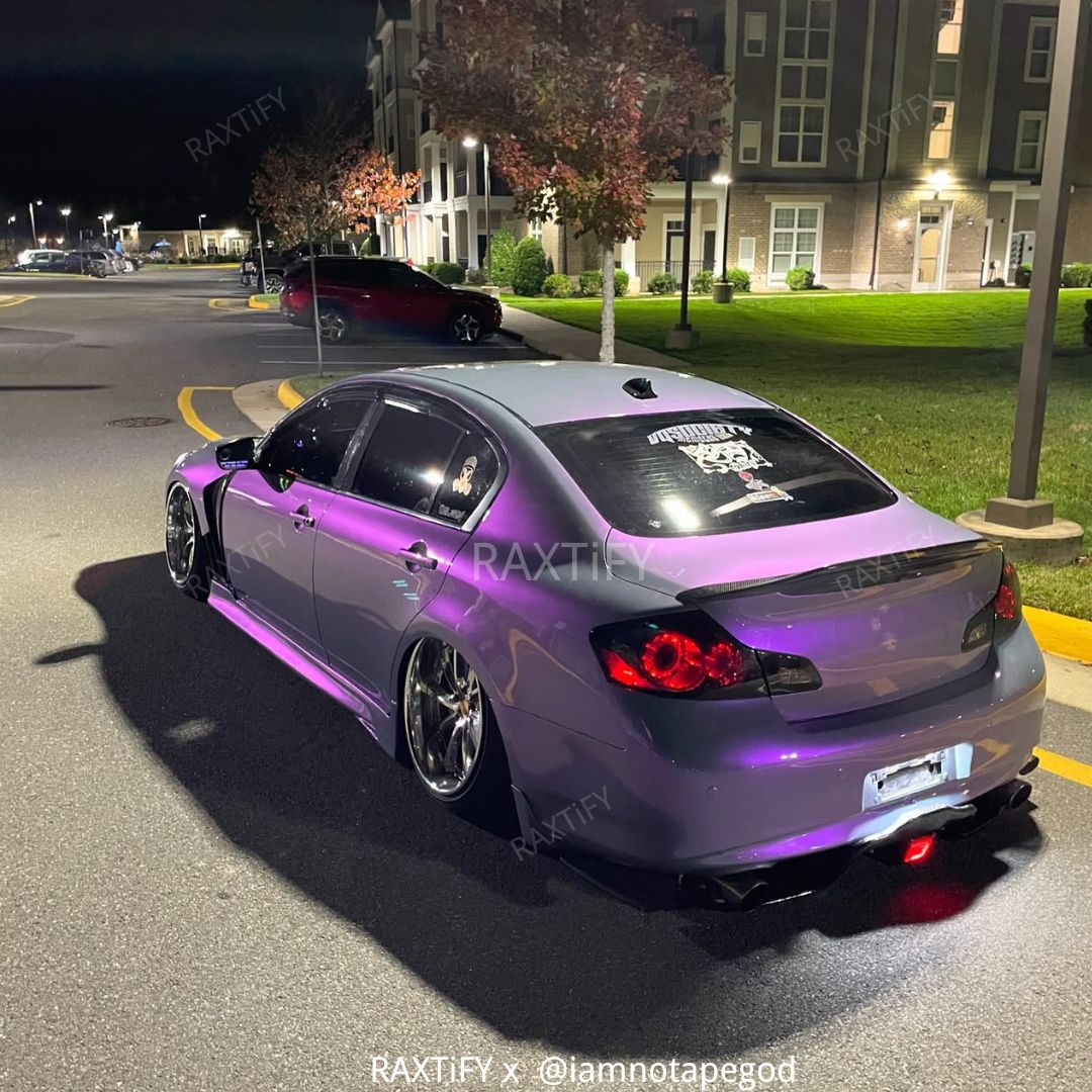 Color Shift Gray Purple Vinyl Wrap
