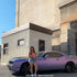 Color Shift Gray Purple Vinyl Wrap Color
