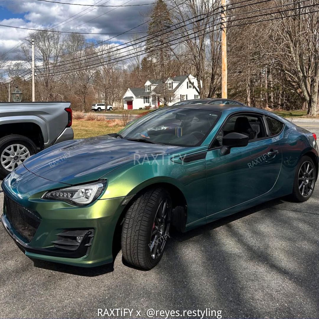 Color Shift Mamba Green Vinyl Wrap