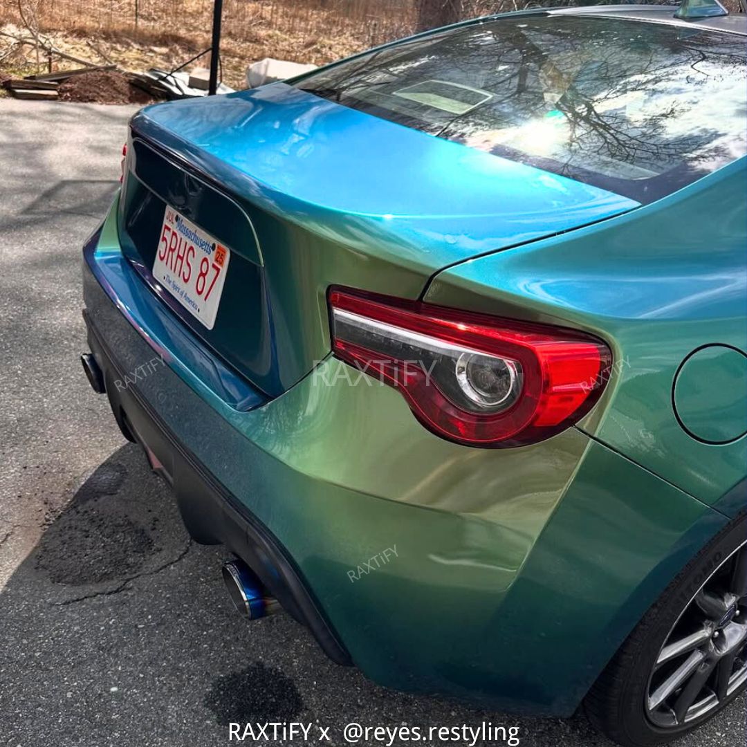 Color Shift Mamba Green Vinyl Wrap