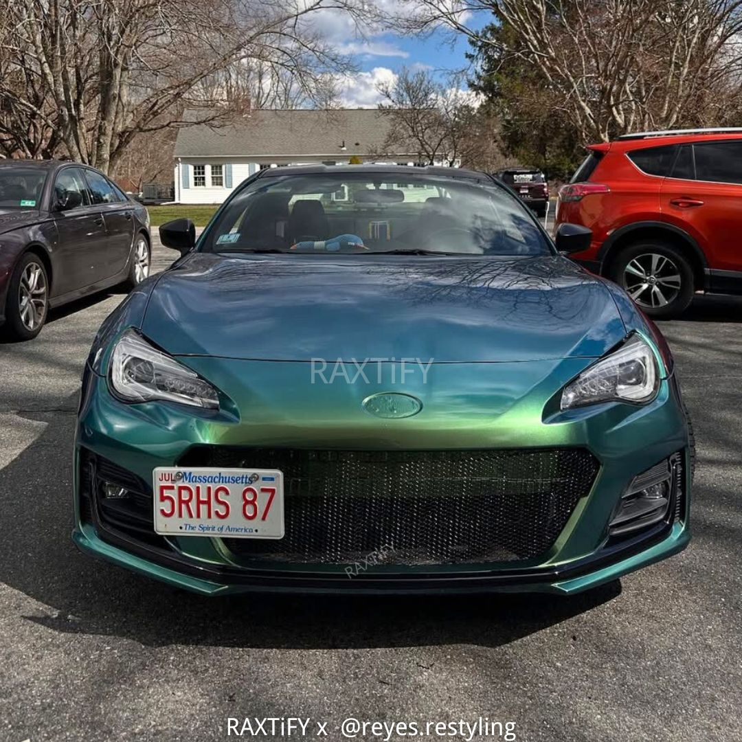 Color Shift Mamba Green Vinyl Wrap