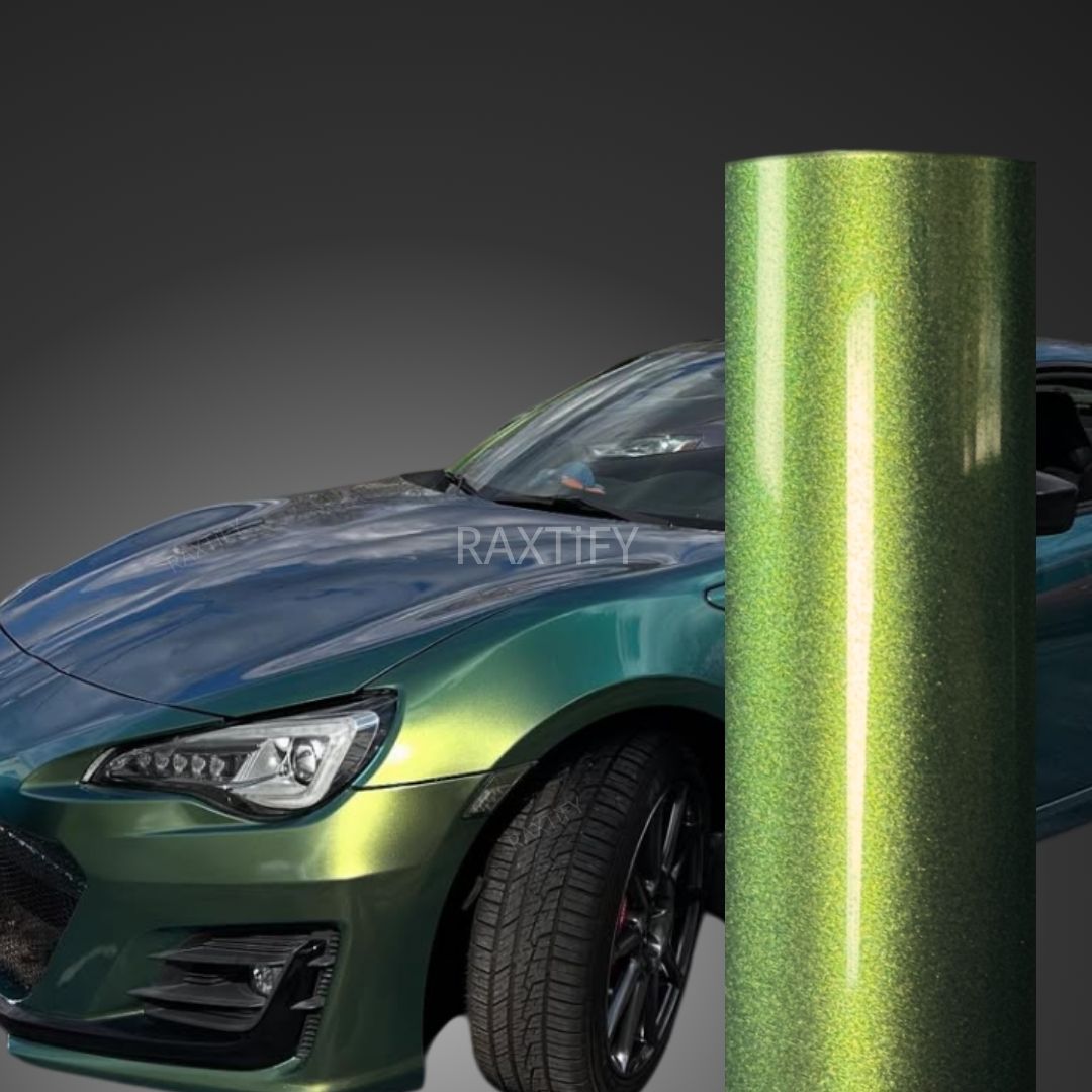 Color Shift Mamba Green Vinyl Wrap