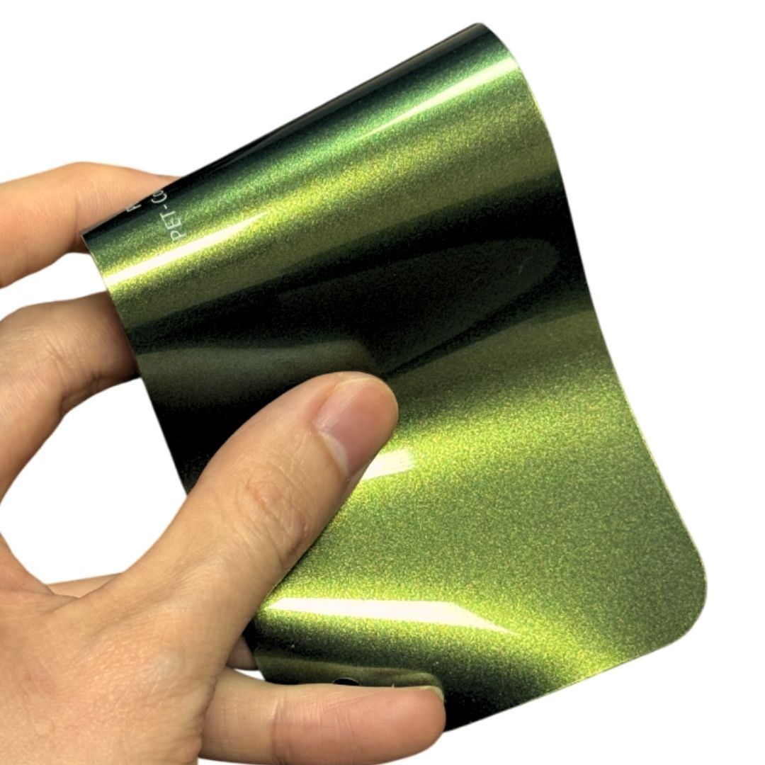 Color Shift Mamba Green Vinyl Wrap
