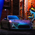 Color Shift Metallic Purple Green Car Wrap