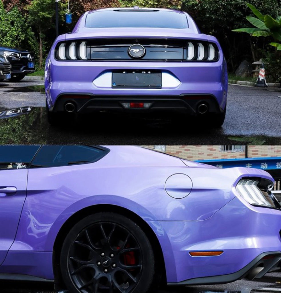 Color Shift Metallic Very Peri Vinyl Wrap