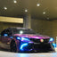 Color Shift Nebula Blue Purple Vinyl Wrap toyota bumper