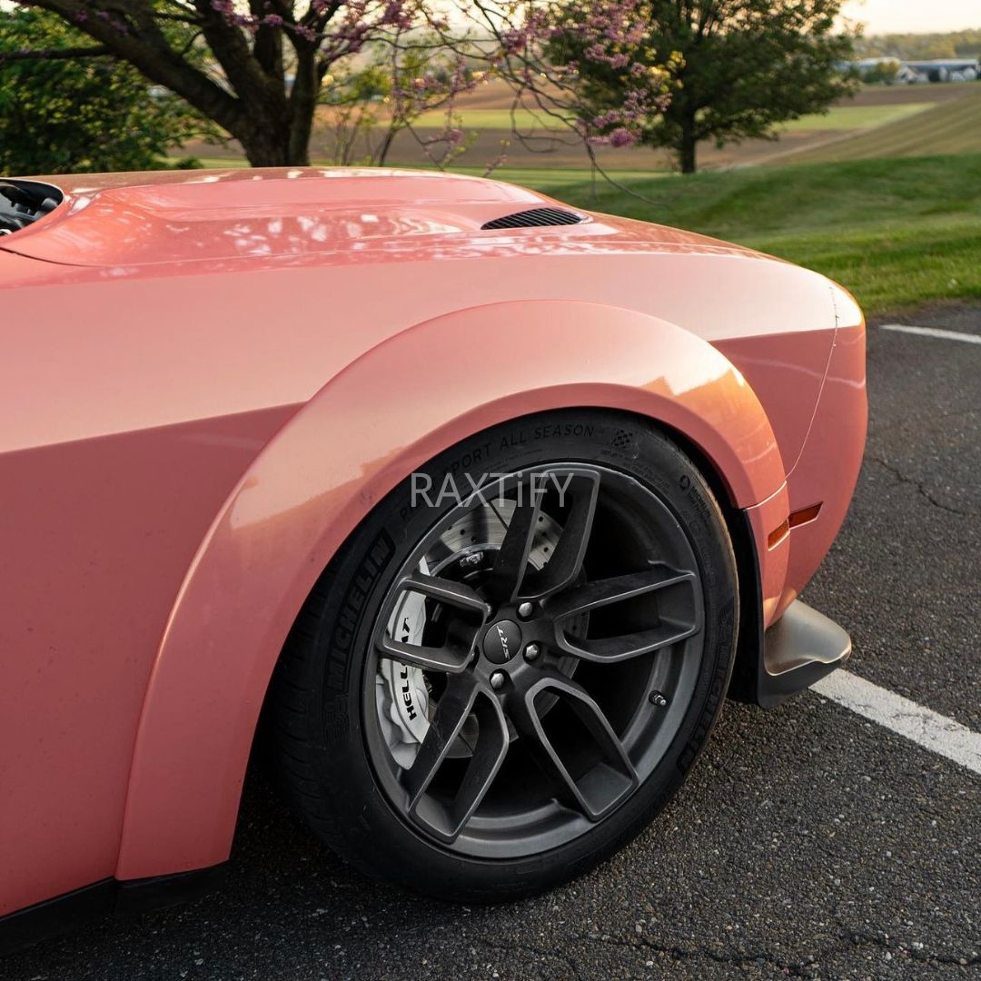 Color Shift Neon Gold Pink Car Wrap
