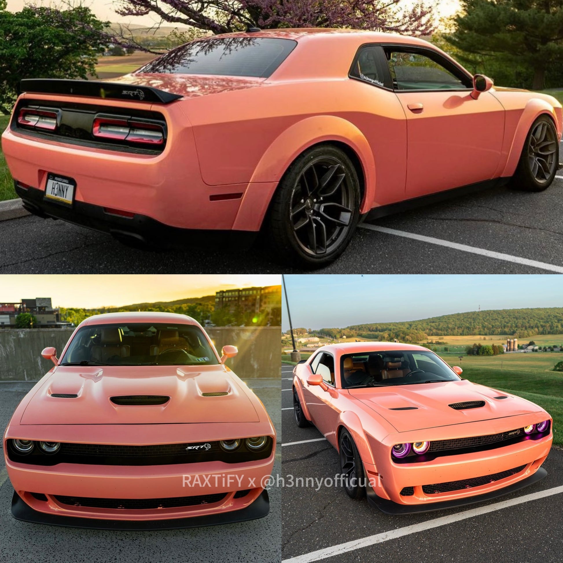 Color Shift Neon Gold Pink Vinyl Wrap