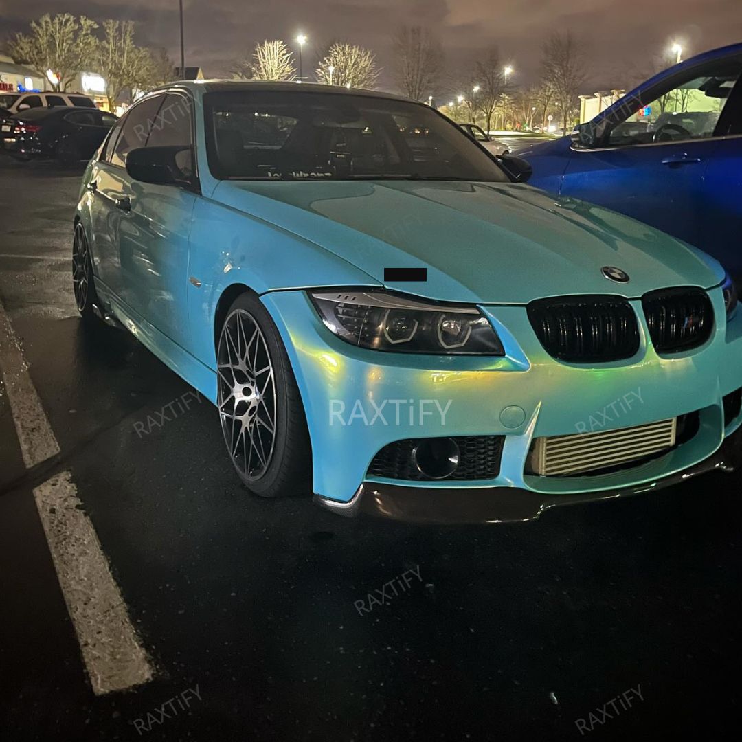Color Shift Neon Ice Blue Vinyl Wrap