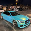 Color Shift Neon Ice Blue Vinyl Wrap