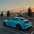 Dodge Charger Color Shift Neon Sky Blue Vinyl Wrap