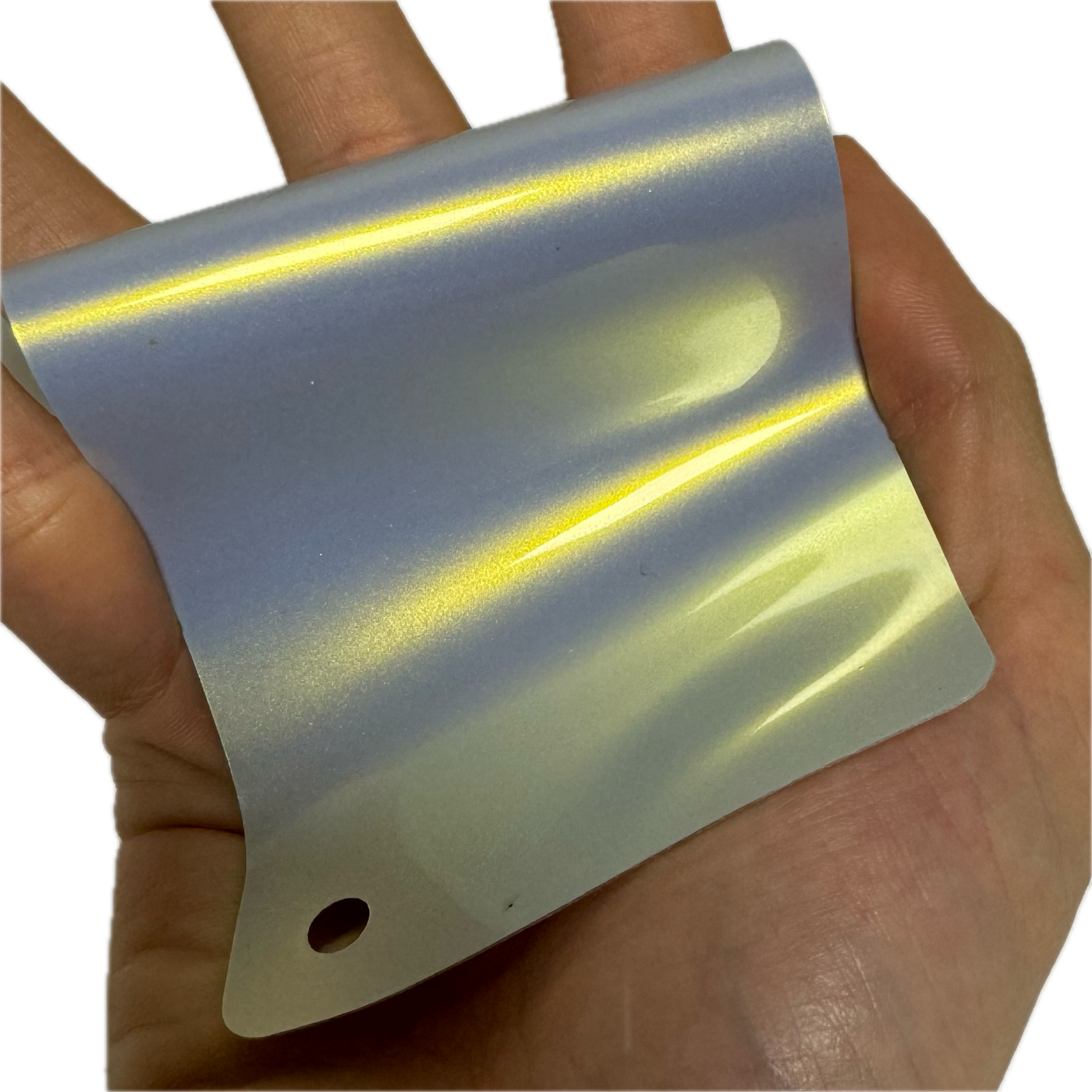 Color Shift Pearl Blue Gold Vinyl Wrap