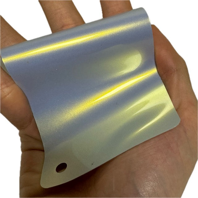 Color Shift Pearl Blue Gold Vinyl Wrap