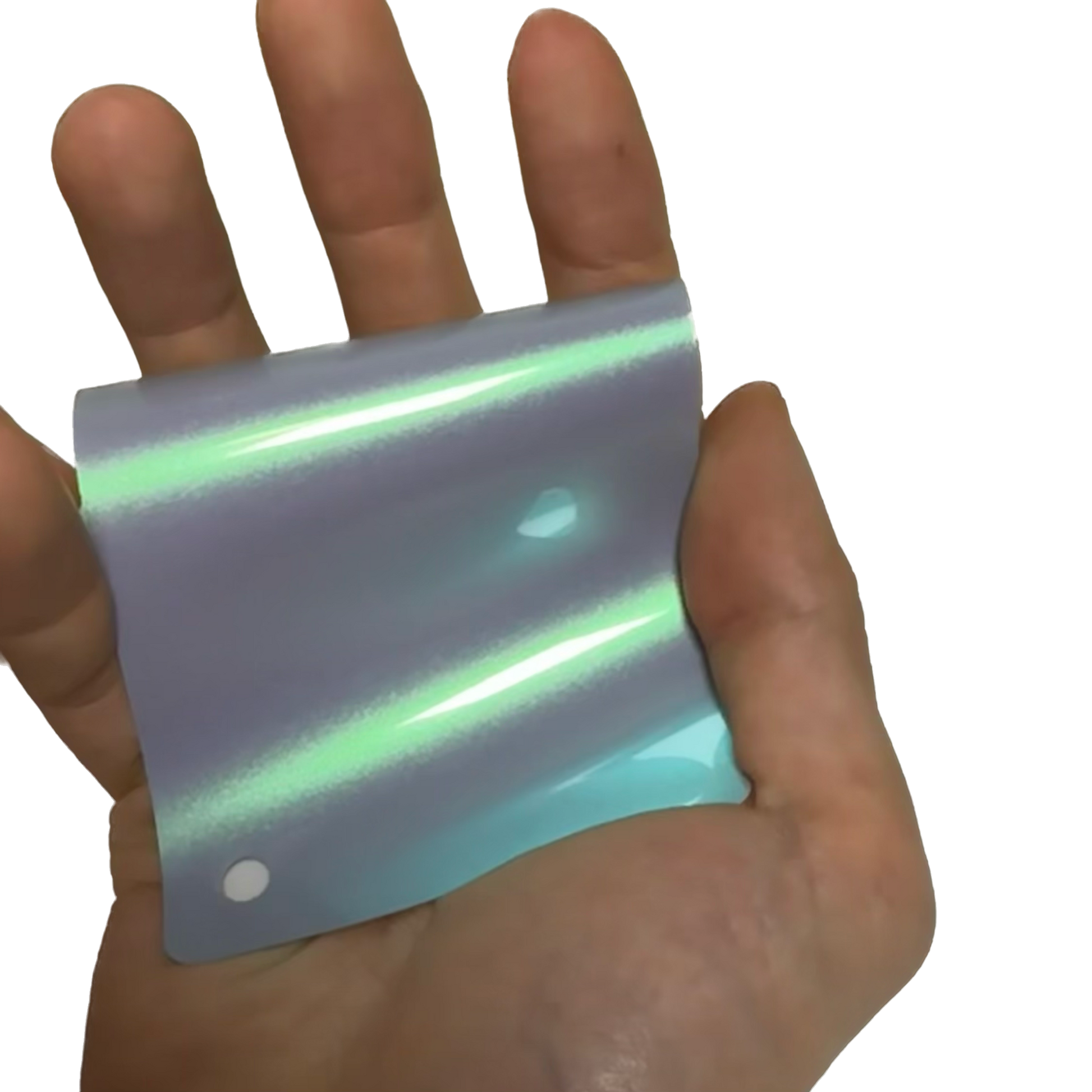 Color Shift Pearl Blue Green Car Wrap