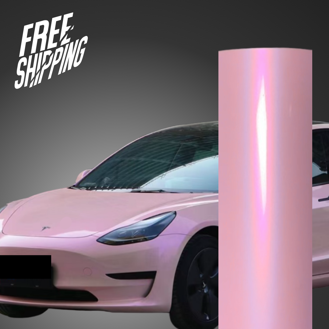 Color Shift Pink Purple Vinyl Wrap