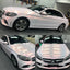 Color Shift Pink White Car Vinyl 
