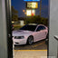 Color Shift Pink White Vinyl Wrap Car