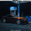 Color Shift Rainbow Drift Black Red Vinyl Wrap Car