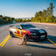 Color Shift Rainbow Drift Black Red Vinyl