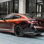 Color Shift Rainbow Drift Black Red Vinyl Wrap