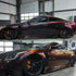 Color Shift Rainbow Drift Black Red Vinyl Wrap