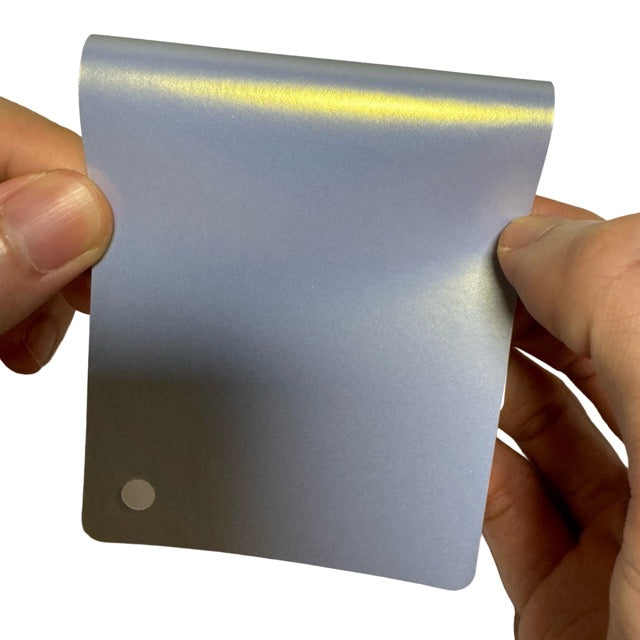 Color Shift Satin Blue Gold Vinyl Wrap swatch