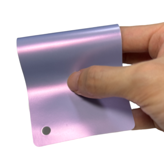 Color Shift Satin Blue Pink Vinyl Wrap