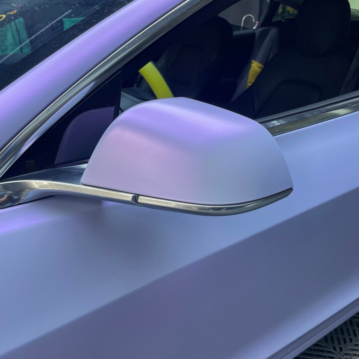 Color Shift Satin Blue Purple Vinyl Wrap