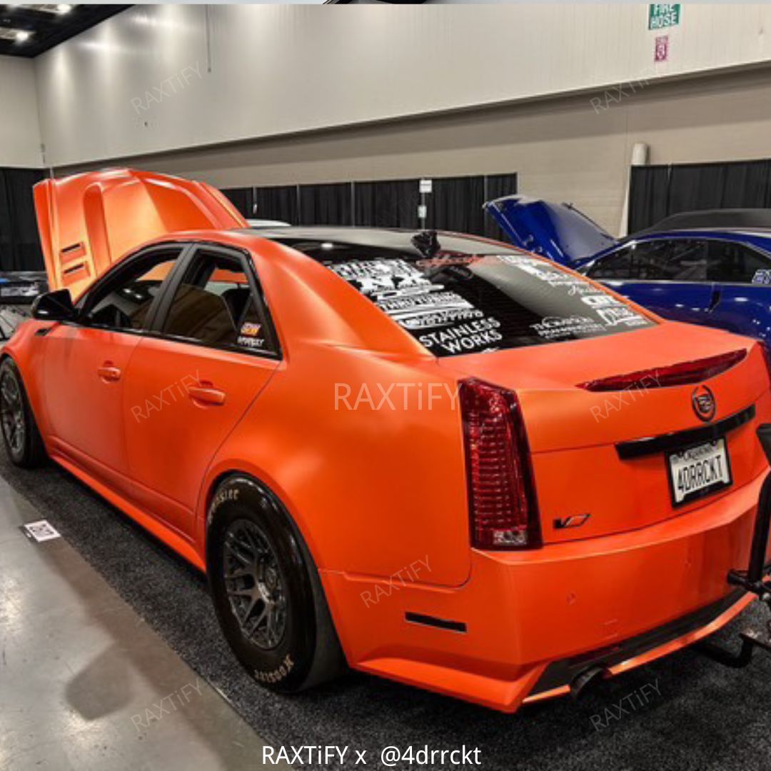 Color Shift Satin Gold Orange Vinyl Wrap