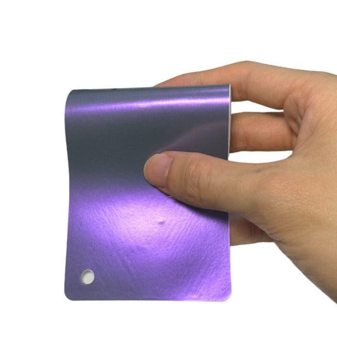 Color Shift Satin Gray Purple Vinyl Wrap