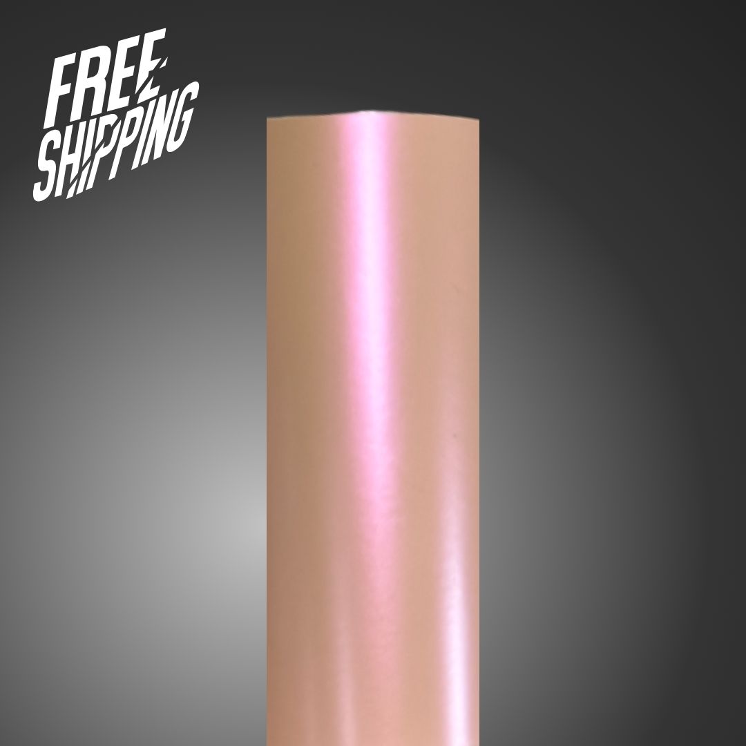 Color Shift Satin Pink Purple Vinyl Wrap