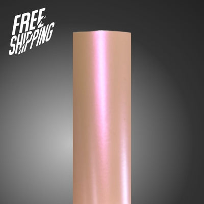 Color Shift Satin Pink Purple Vinyl Wrap