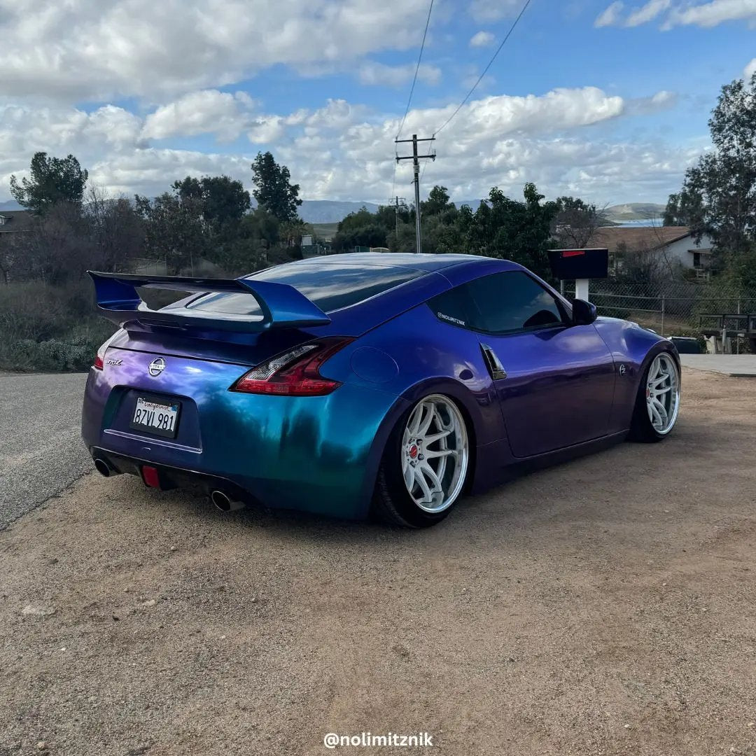 Color Shift Shiny Purple Blue Vinyl Wrap – RAXTiFY