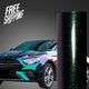 Color Shift Shiny Purple Green Vinyl Wrap