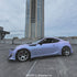 Color Shift Silver Purple Vinyl Wrap Car