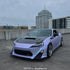 Color Shift Silver Purple Vinyl Wrap Car