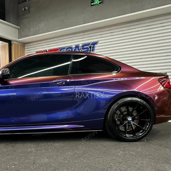 Color Shift Mesh Rims Color Shift Spectrum Gold Blue Vinyl Wrap – RAXTiFY