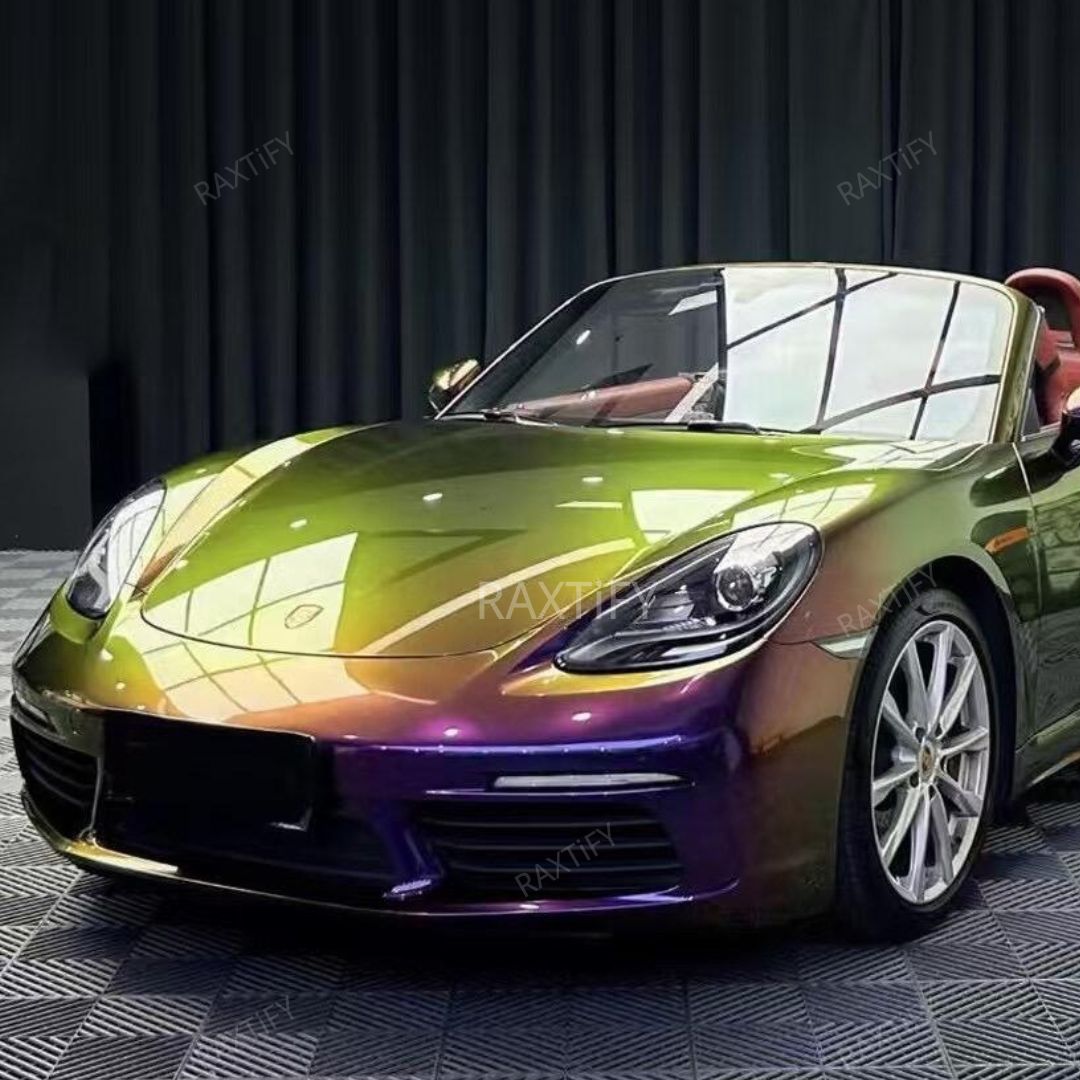 Color Shift Spectrum Grape Gold Vinyl Wrap