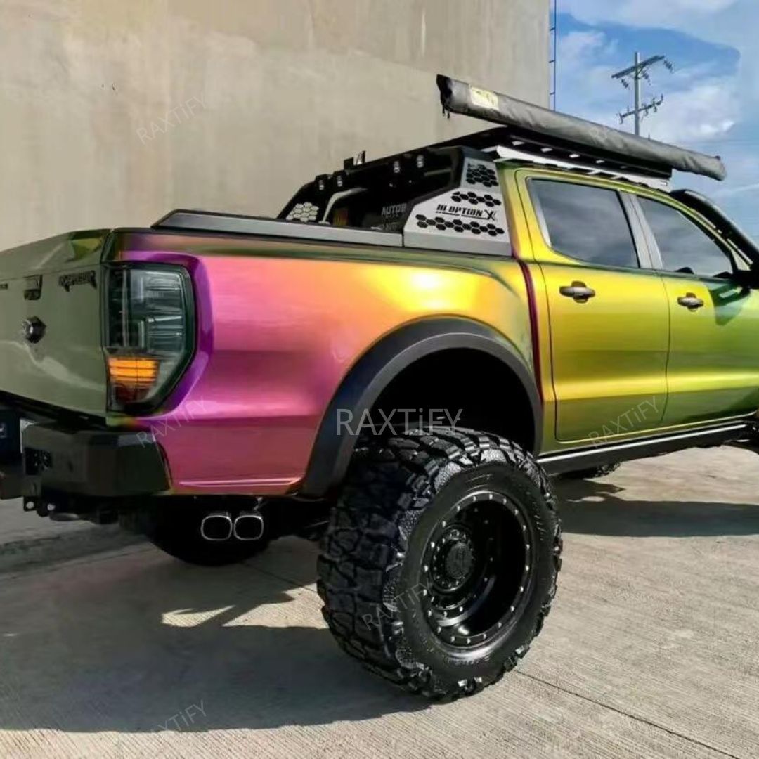 Color Shift Spectrum Grape Gold Vinyl Wrap