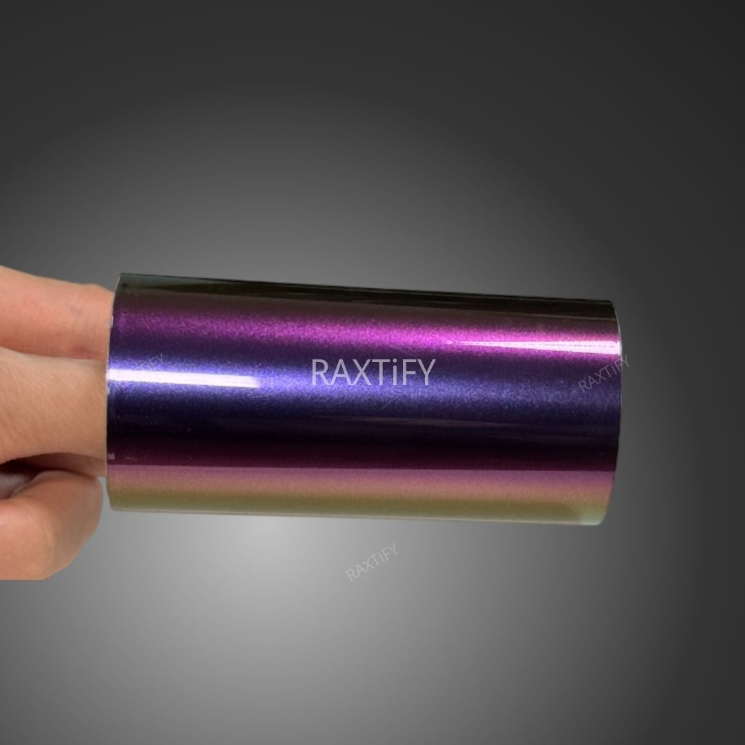 Color Shift Spectrum Grape Green Vinyl Wrap