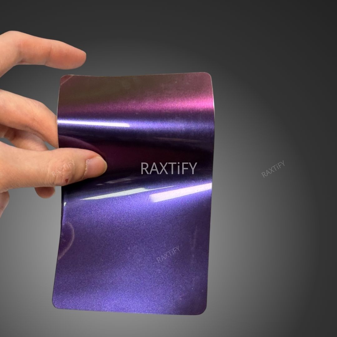Color Shift Spectrum Grape Green Vinyl Wrap