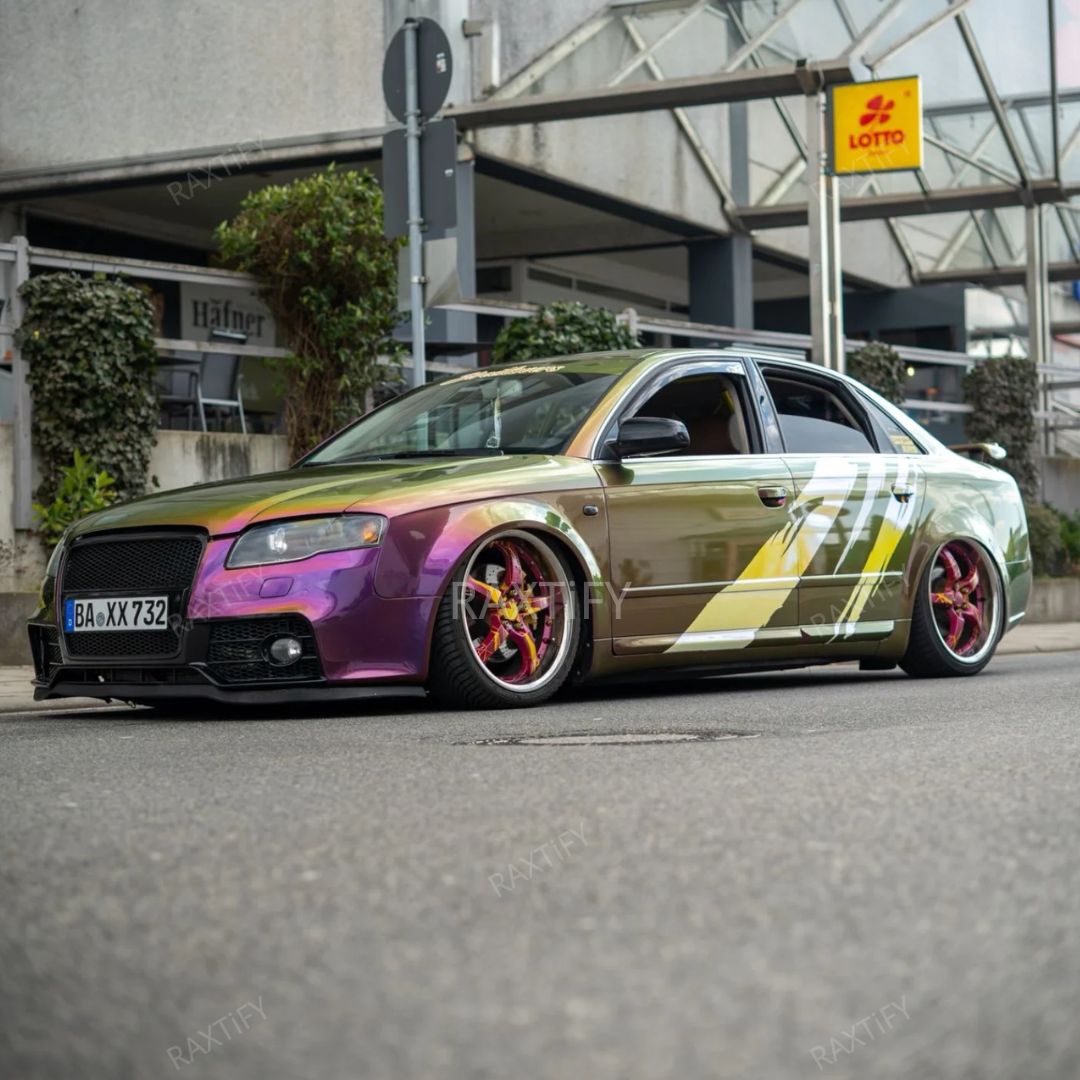 Color Shift Spectrum Grape Green Vinyl Wrap – RAXTiFY