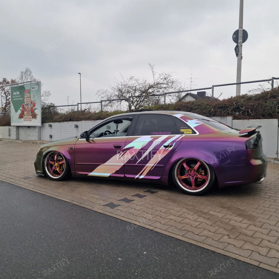 Color Shift Spectrum Grape Green Vinyl Wrap customization