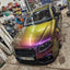 Color Shift Spectrum Grape Green Vinyl Wrap look