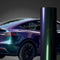 Color Shift Spectrum Jungle Purple Green Vinyl Wrap