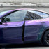 Color Shift Spectrum Jungle Purple Green Vinyl Wrap