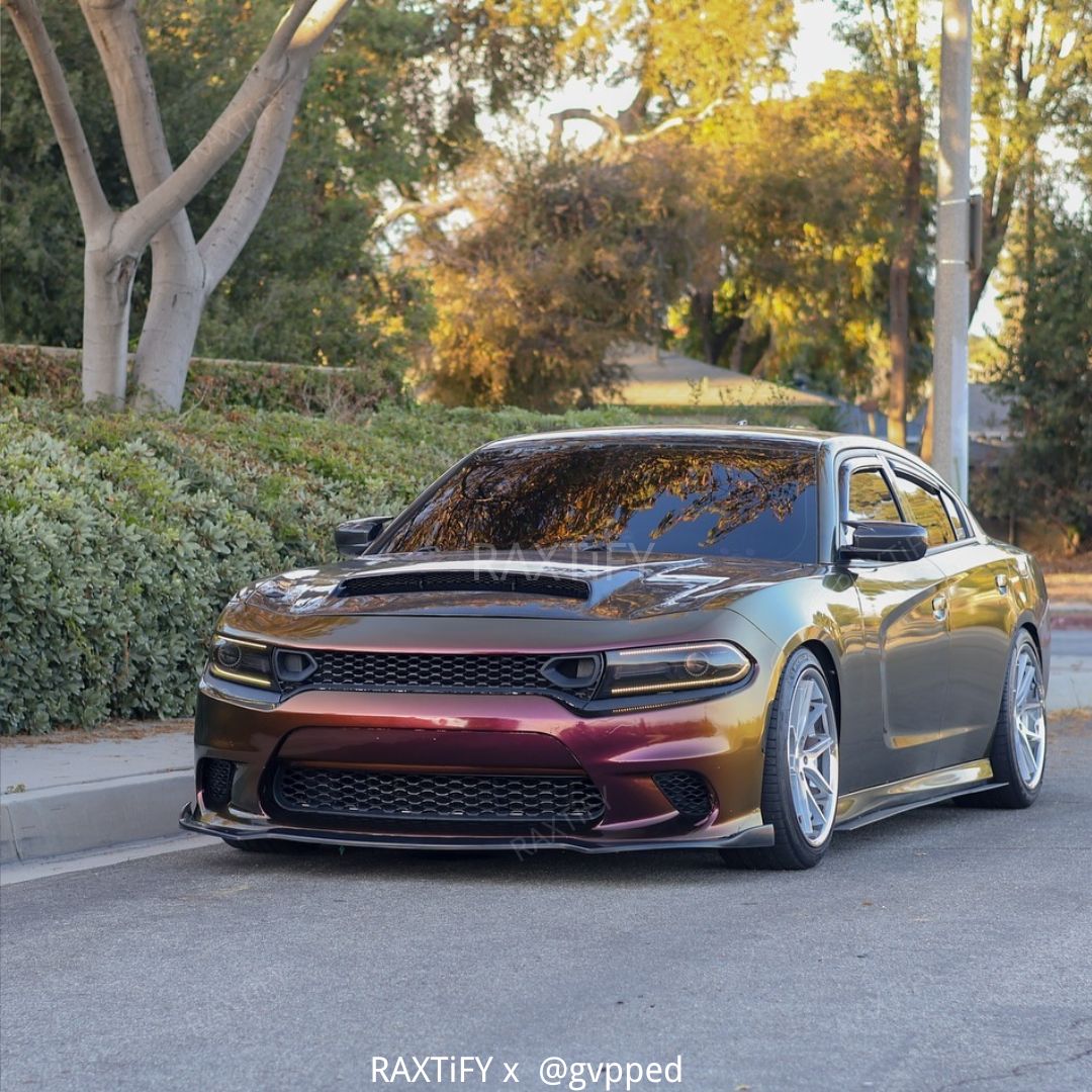 Color Shift Spectrum Ruby Gold Vinyl Wrap Auto