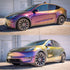 Color Shift Spectrum Venom Purple Blue Vinyl Wrap