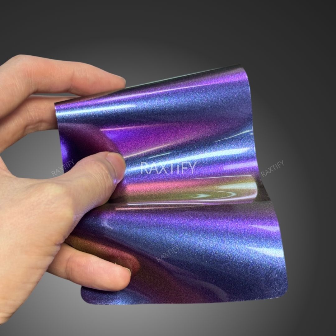 Color Shift Spectrum Venom Purple Blue Vinyl Wrap