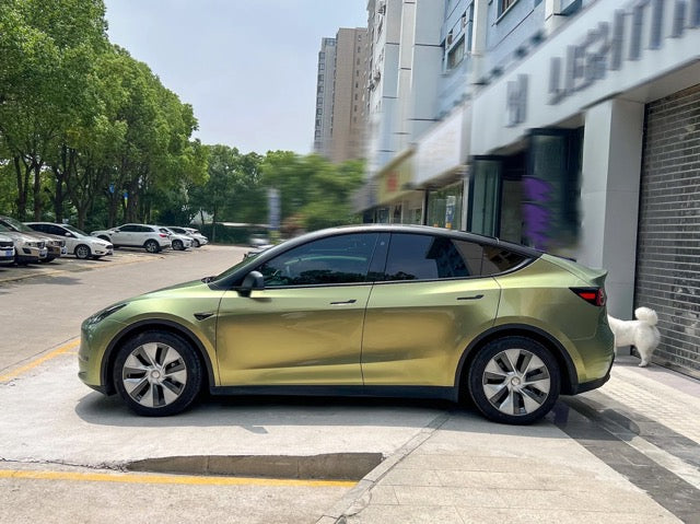 Color Shift Urban Bamboo Vinyl Wrap
